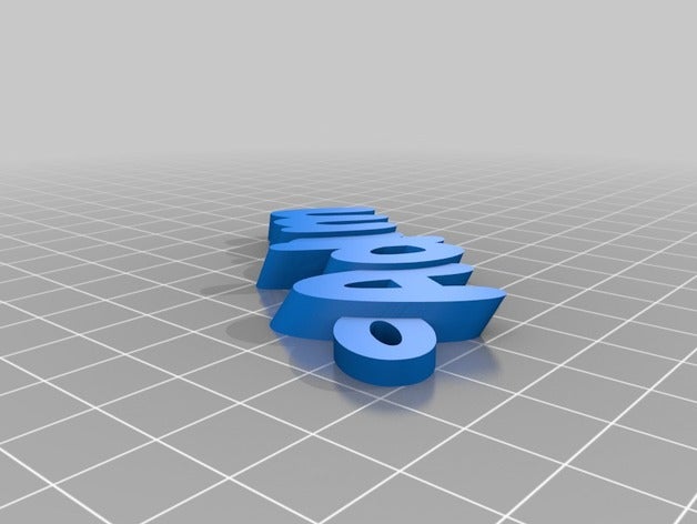 adam organizasyon özelleştirilmiş 3D print model - Mito3D
