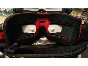 fatshark lens güneş kapak r c araçlar gerçek gözlük 3d print model - Mito3D
