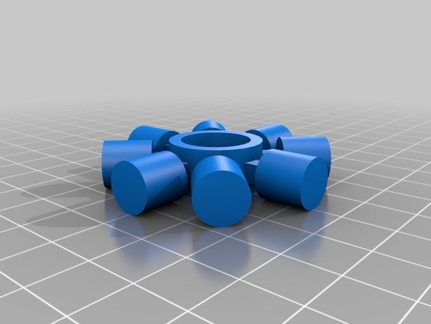 figetyspinner fidget spinner 3D print model - Mito3D