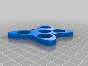 butterfly spinner toy & game accessories 3d print model - Mito3D