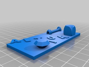 la placa de aitor rtk La impresión en 3d 3d print model - Mito3D