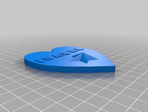 isabel placa de impresión La en 3d 3d print model - Mito3D