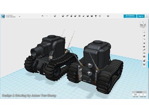light armor tank toy & game accessories metal slug 3d print model - Mito3D