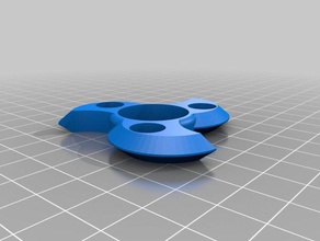 my customized deadly wave fidget spinner pick-a-weight 1 toys & games 3d print model - Mito3D