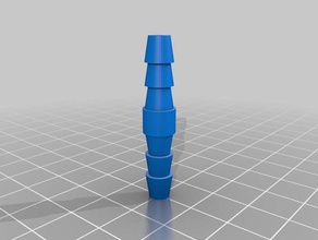 meu personalizada do tubo da tubulação de mangueira conector gerador exterior e jardim personalizado 3d print model - Mito3D