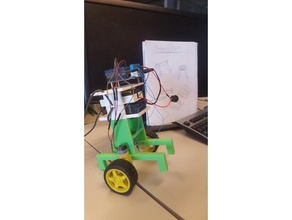 balancebot robotics arduino balance balancer balancing robot 3d print model - Mito3D