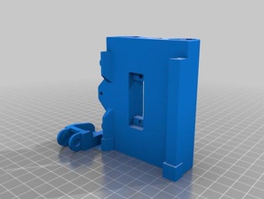 ajuste rápido transporte do cabo por cima da cadeia de montagem Impressora 3d peças liberação rápida vários toolheads quick-fit 3d print model - Mito3D