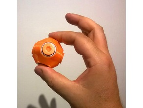 cube spinner gadgets fidget hand 3d print model - Mito3D
