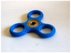 voronoi-spinner mechanical toys diy spinner voronoi 3d print model - Mito3D