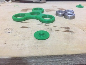 fidget cap 625z bearing toys & games caps spinner 3d print model - Mito3D