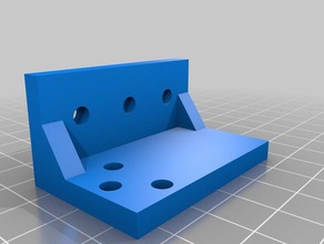 hypercube nema17 motor holder freecad project 3d printer parts mount 3d print model - Mito3D