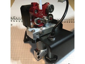 flexion printrbot simple metal adapter 3d-Drucker Teile - extruder montieren ninjaflex upgrade einfache Metall 3d print model - Mito3D