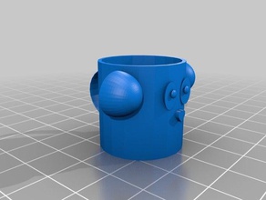 taza de panda La impresión en 3d 3d print model - Mito3D