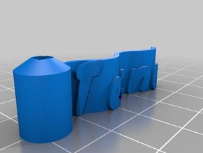 tecno bayrak oyunlar özelleştirilmiş 3d print model - Mito3D