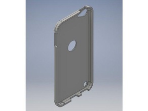 ipod touch 5 6 caso telefono cellulare 3d print model - Mito3D