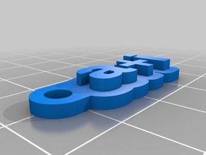 a+i Schlüsselanhänger kundengebundene 3d print model - Mito3D