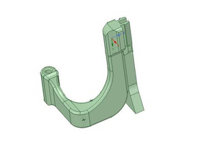 guide filament pour wanaho d6 renforc avec support 3d Drucker Zubehör wanhao duplicator 6 3d print model - Mito3D