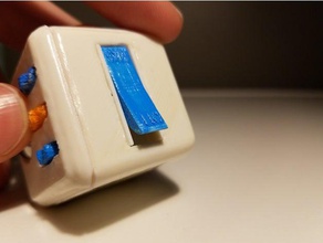 custom switch fidget cube replica mechanical remix 3d print model - Mito3D