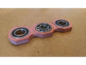 fidget spinner - 3x 6800 roulements jouets mécaniques la cnc 3d print model - Mito3D