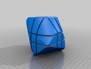 customized cylindrical rubik's cube puzzles rubiks 3d print model - Mito3D