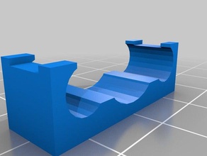 pista de canicas apoyo hobby soporte mármol montaje la 3d print model - Mito3D