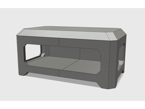 sci-fi gratuito caixa A impressão 3d a legal ficção dobradiça ciência científica tech 3d print model - Mito3D