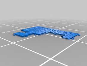 mapa del mundo generador de tierras perimetral juegos y juguetes Mapa 3d Mapas en bend dnd azulejos la isla lago el lado modular océano río rpg los rol ayuda mesa azulejo gire agua 3d print model - Mito3D