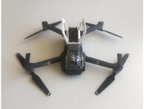 dji mavic pro stand L'impression 3d aérienne drone métrage ultimaker um3 3d print model - Mito3D