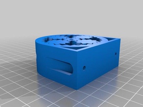 meu personalizados paramétrico de bomba peristáltica montagem partes personalizado 3d print model - Mito3D