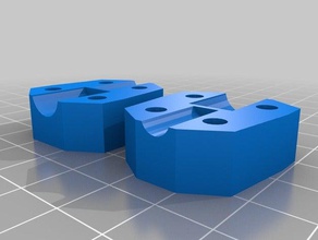 il mio personalizzato parametrico accoppiamento dell'albero Stampante 3d parti su misura 3d print model - Mito3D