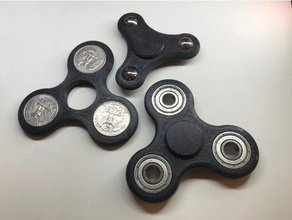 customizable universal fidget spinner mechanical toys customizer 3d print model - Mito3D