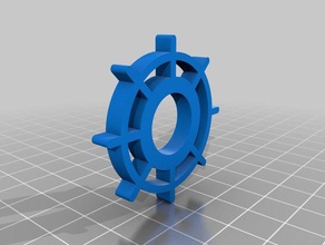 navio roda fidget spin 3d print model - Mito3D