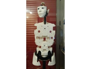 inmoov pernas modelo de robôs 3d print model - Mito3D