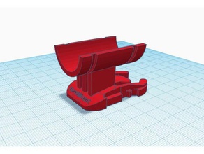 yüksek torchmount hobi dalış Dağı tüplü 3d print model - Mito3D