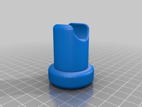 soffione doccia flex supporto bagno testa di 3d print model - Mito3D
