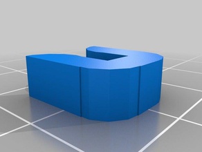 ultimaker placa de vidrio clips la pila Impresora 3d accesorios personalizado 3d print model - Mito3D
