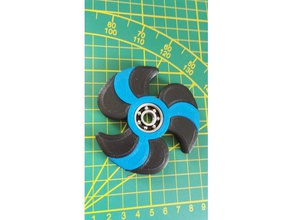 fidget giratório brinquedos & games mão spinner 3d print model - Mito3D