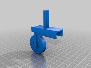 ruedas modelo de mosquitos bombardero fácil construido hobby 3d print model - Mito3D