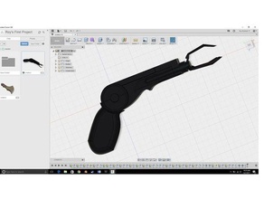 batman grapnel prop 3d printing 3d print model - Mito3D
