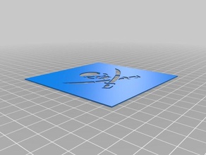 pirate art tools customized 3d print model - Mito3D