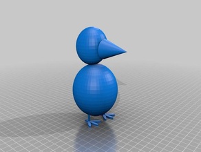 pollo las esculturas 3d print model - Mito3D