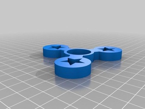 spinner estrelas mecânico de brinquedos personalizado 3d print model - Mito3D