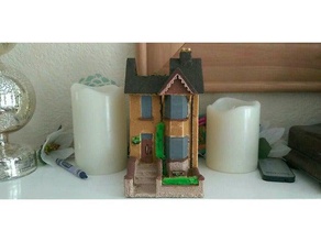 vaso in casa all'aperto e giardino 3d print model - Mito3D
