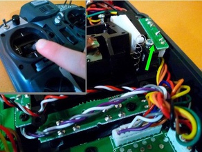 turnigy 9x de retorno da alavanca do joystick r c veículos rádio auto-centramento 3d print model - Mito3D