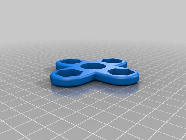 hex4 mechanische Spielzeuge kundengebundene 3D print model - Mito3D