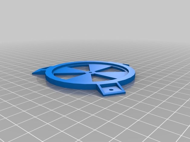 kar rotação ajustable de ventilação Impressora 3d acessórios personalizado 3D print model - Mito3D