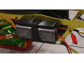 maxstone crawler side battery holder r c vehicles 3d print model - Mito3D