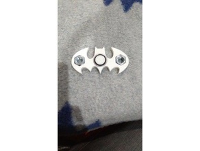 batman spinner nut m10 toys & games 608 bearing fidget 3d print model - Mito3D