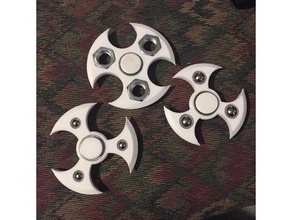 anpassbare tri-razor pick-a-Gewicht fidget spinner Spielzeug & Spiele razor 3d print model - Mito3D