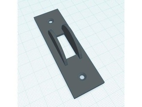 interrupteur de lumière bloqueur chanfrein ménage 3d print model - Mito3D